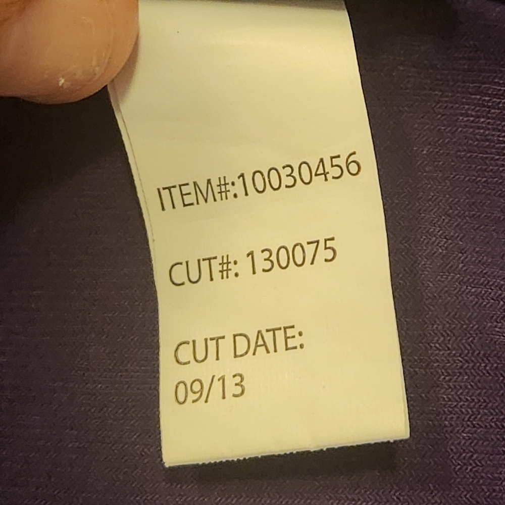 Torrid Gold Polka Dots on Purple 3/4 Sleeve Party Top 2X (7579) - Picture 8 of 8